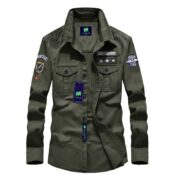 American Military Embroidery Shirt